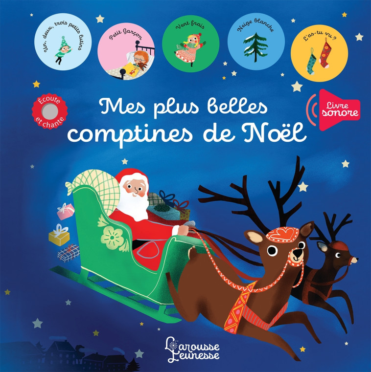 MES PLUS BELLES COMPTINES DE NOEL - Marie Paruit - LAROUSSE