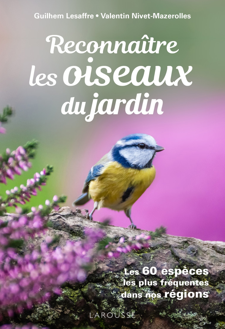 RECONNAITRE LES OISEAUX DU JARDIN - LES 60 ESPECES LES PLUS FREQUENTES DANS NOS REGIONS - Guilhem Lesaffre - LAROUSSE