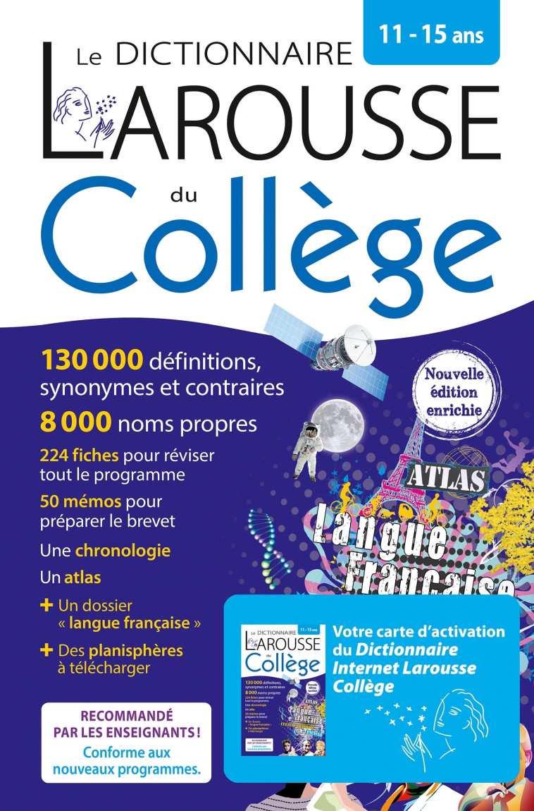 DICTIONNAIRE LAROUSSE DU COLLEGE BIMEDIA -  Collectif - LAROUSSE