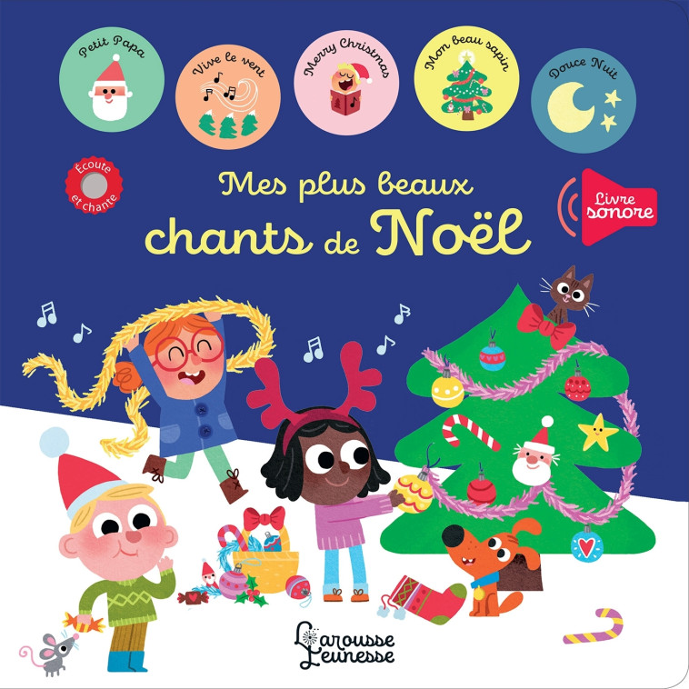 MES PLUS BEAUX CHANTS DE NOEL - BRIEN AUDREY - LAROUSSE