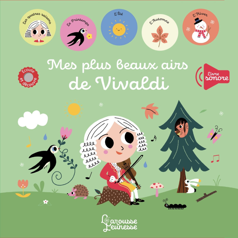 MES PLUS BEAUX AIRS DE VIVALDI - Sarah Andreacchio - LAROUSSE