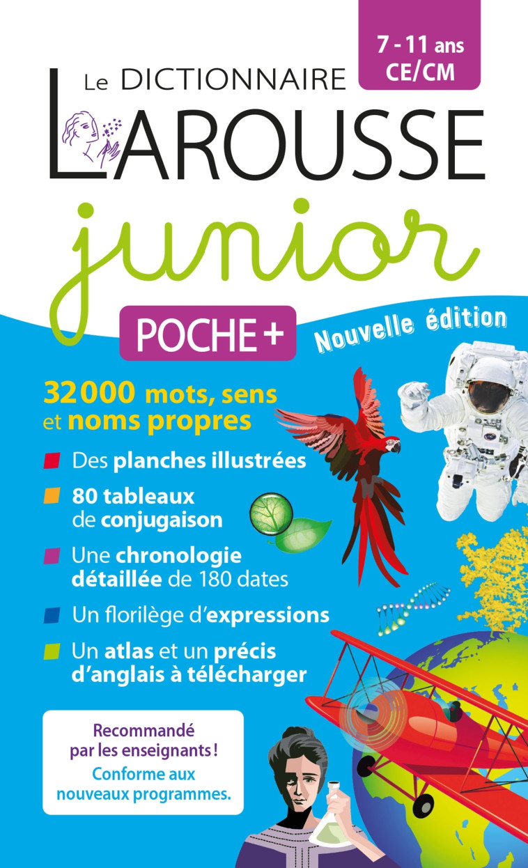 Larousse junior poche plus -  Collectif - LAROUSSE