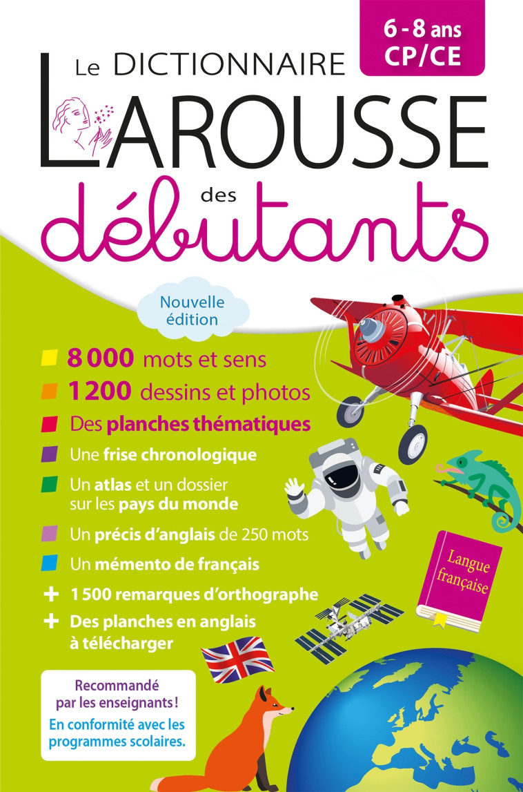 LAROUSSE DICTIONNAIRE DES DEBUTANTS 6/8 ANS CP/CE -   - LAROUSSE