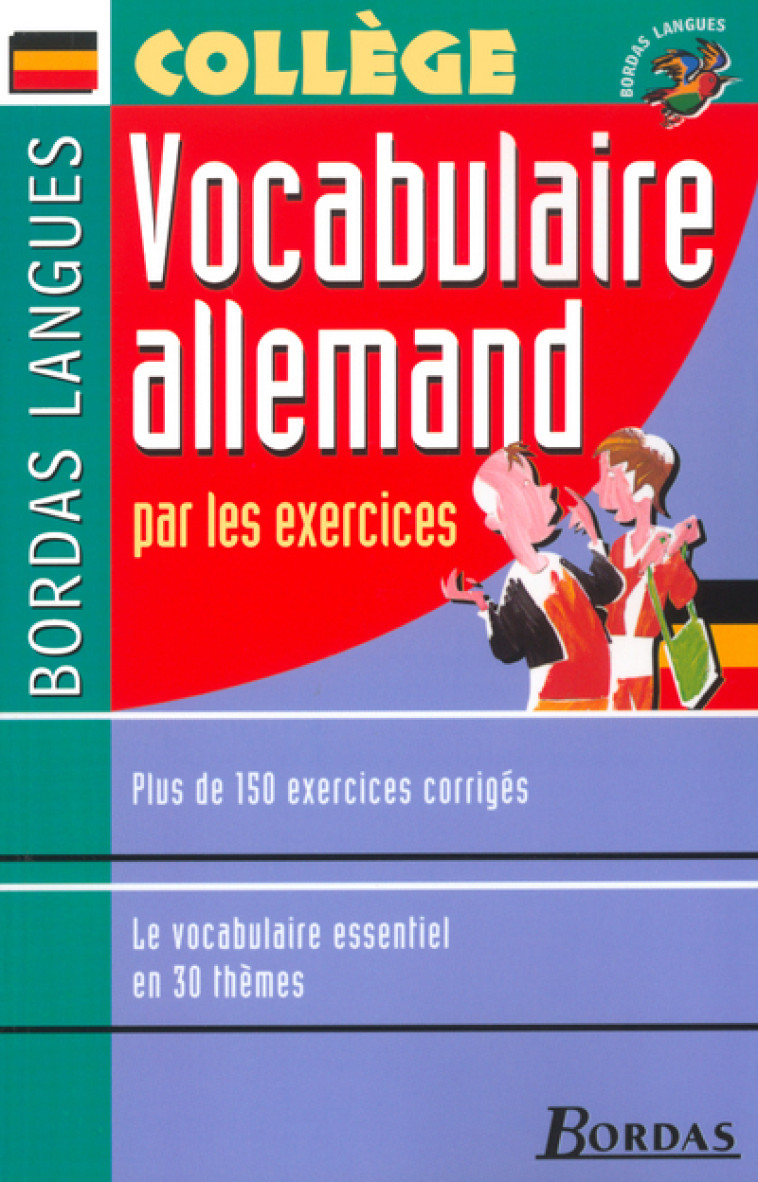 Bordas Langues - Vocabulaire allemand par les exercices - Thérèse Robin - BORDAS