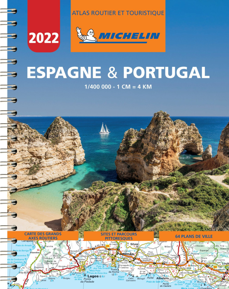 Atlas Espagne & Portugal 2022 - Atlas Routier et Touristique - XXX - MICHELIN