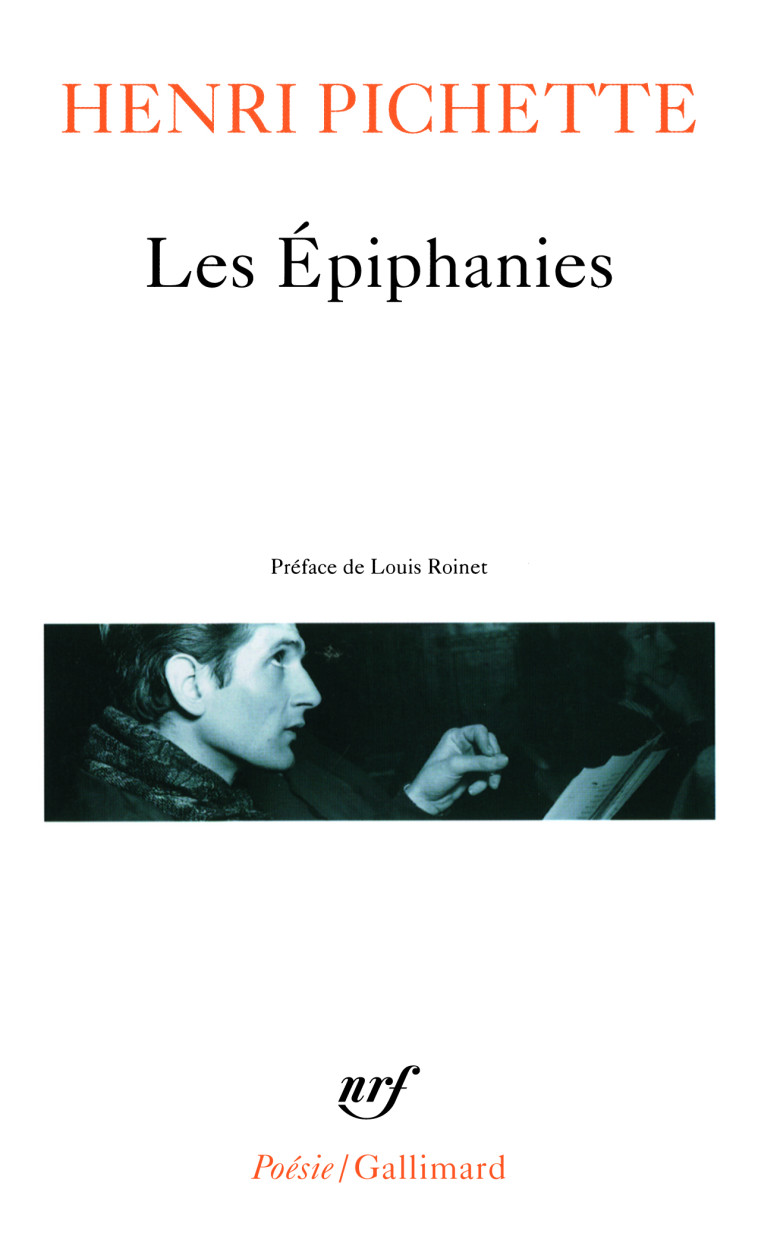 LES EPIPHANIES - MYSTERE PROFANE - PICHETTE/ROINET - GALLIMARD