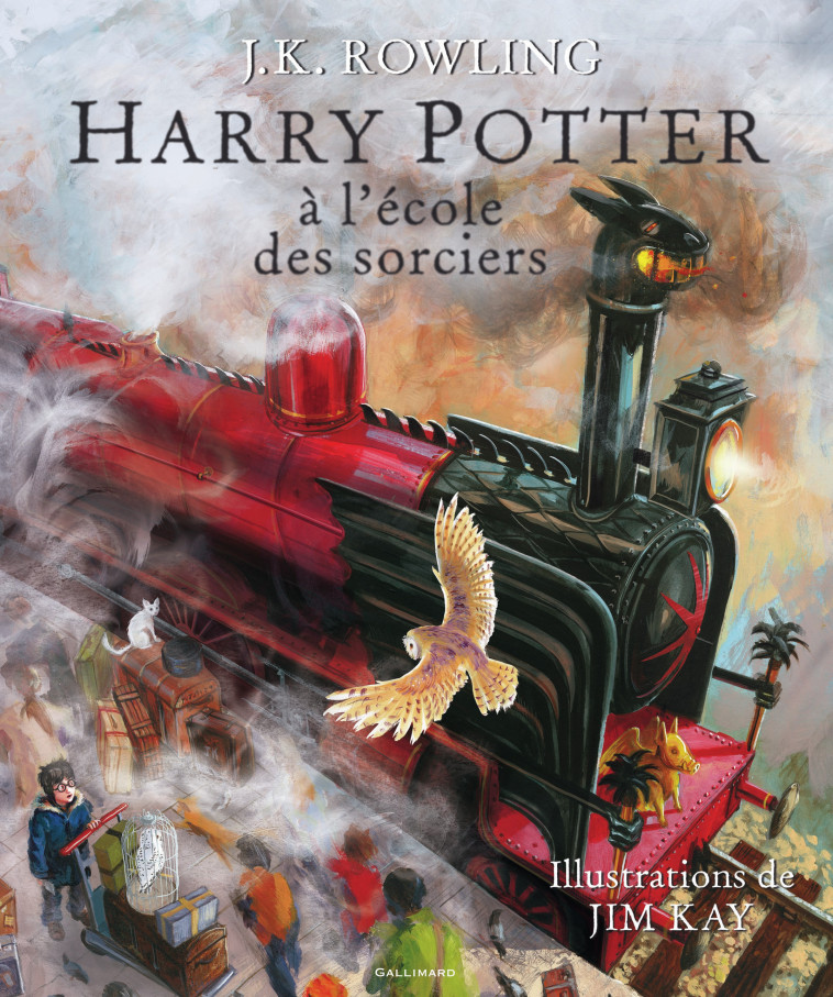 Harry Potter à l'école des sorciers - J.K. ROWLING, Jim Kay, Jean-François Ménard, J.K. ROWLING, Jim Kay, Jean-François Ménard - GALLIMARD JEUNE