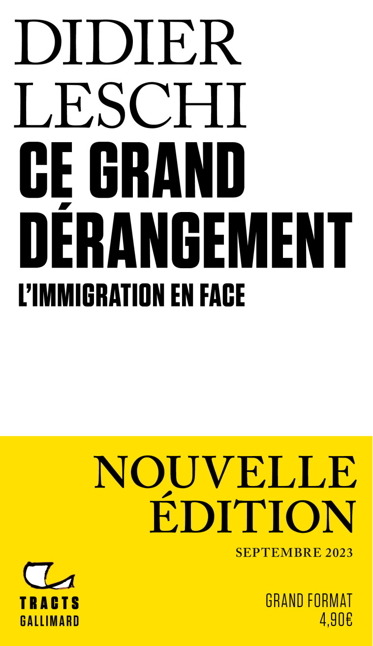 Ce grand dérangement - Didier Leschi - GALLIMARD