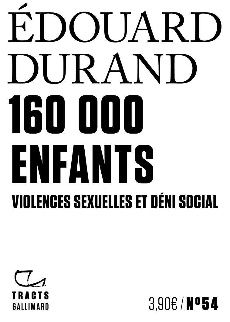 160000 enfants - Edouard Durand - GALLIMARD