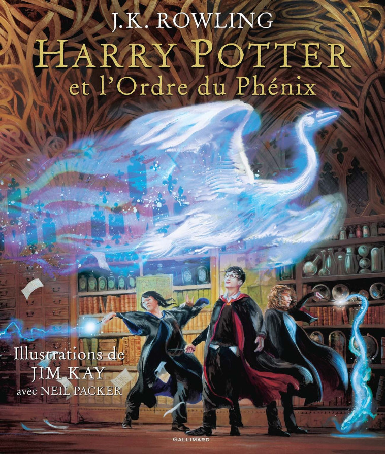 Harry Potter et l'Ordre du Phénix - J.K. ROWLING, Jim Kay, Neil Packer, Jean-François Ménard - GALLIMARD JEUNE