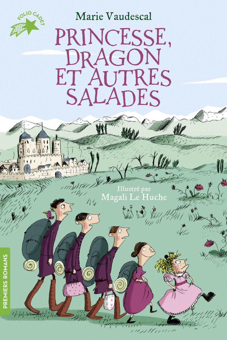 Princesse, dragon et autres salades - Marie Vaudescal, Magali Le Huche, Marie Vaudescal, Magali Le Huche - GALLIMARD JEUNE