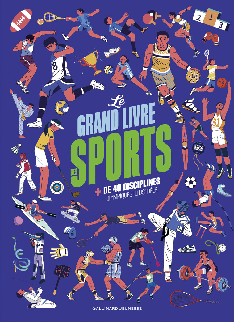 Le grand livre des sports - Fang Shenglan, Liang Lina, Bérangère Viennot, Bérengère Viennot - GALLIMARD JEUNE