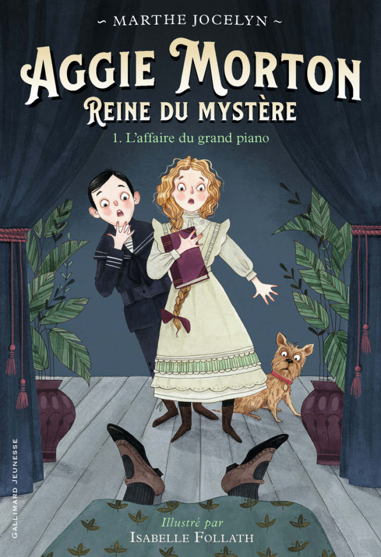 Aggie Morton reine du mystère - Marthe Jocelyn, Isabelle Follath, Marie Leymarie - GALLIMARD JEUNE