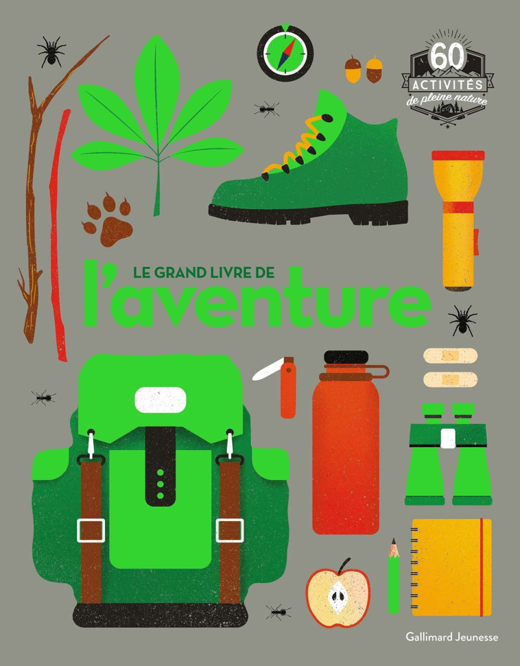 Le grand livre de l'aventure - Colin Towell, Bérengère Viennot, Colin Towell, Bérengère Viennot - GALLIMARD JEUNE