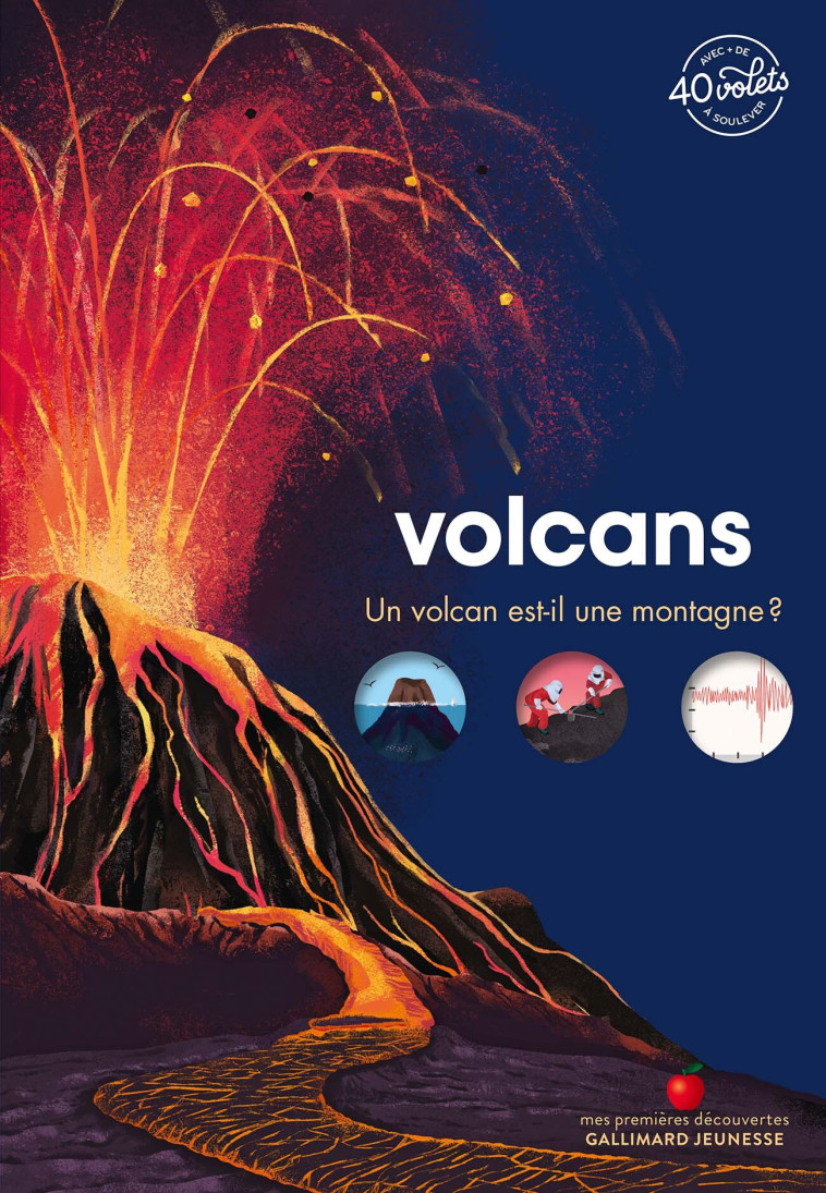 Volcans - Sophie Bordet-Petillon, Aurélie Verdon, Sophie Bordet-Petillon, Aurélie Verdon - GALLIMARD JEUNE