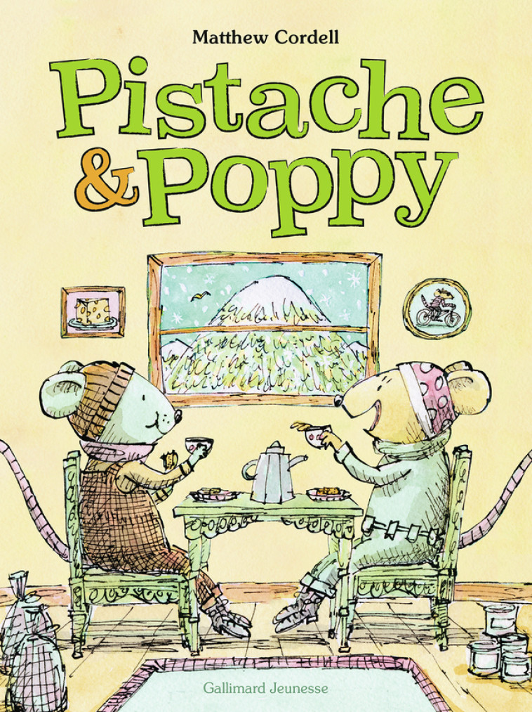 Pistache et Poppy - Matthew Cordell, Vanessa Rubio-Barreau, Matthew Cordell, Matthew Cordell, Vanessa Rubio-Barreau - GALLIMARD JEUNE