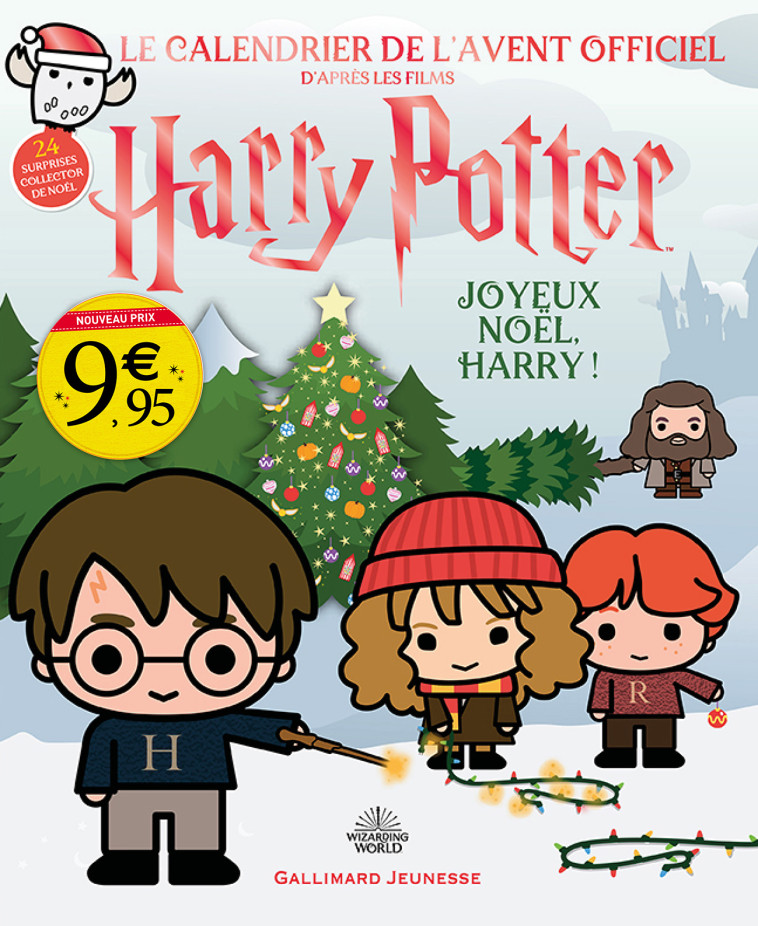 Harry Potter - Le calendrier de l'Avent officiel - Joyeux Noël, Harry ! -  Collectif, Sophie Lecoq - GALLIMARD JEUNE