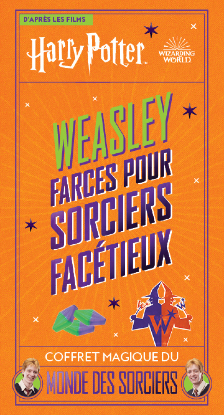 Harry Potter - Weasley - Farces pour sorciers facétieux - Jody Revenson, Marie Renier - GALLIMARD JEUNE