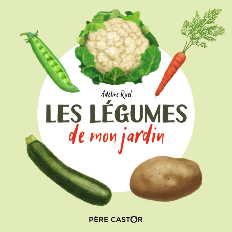 Les légumes de mon jardin - Adeline Ruel, Adeline Ruel - PERE CASTOR