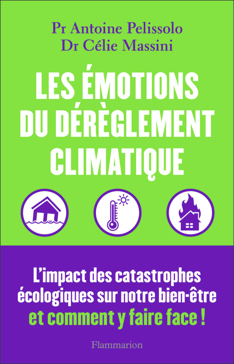 Les émotions du dérèglement climatique - Antoine Pelissolo, Célie Massini - FLAMMARION