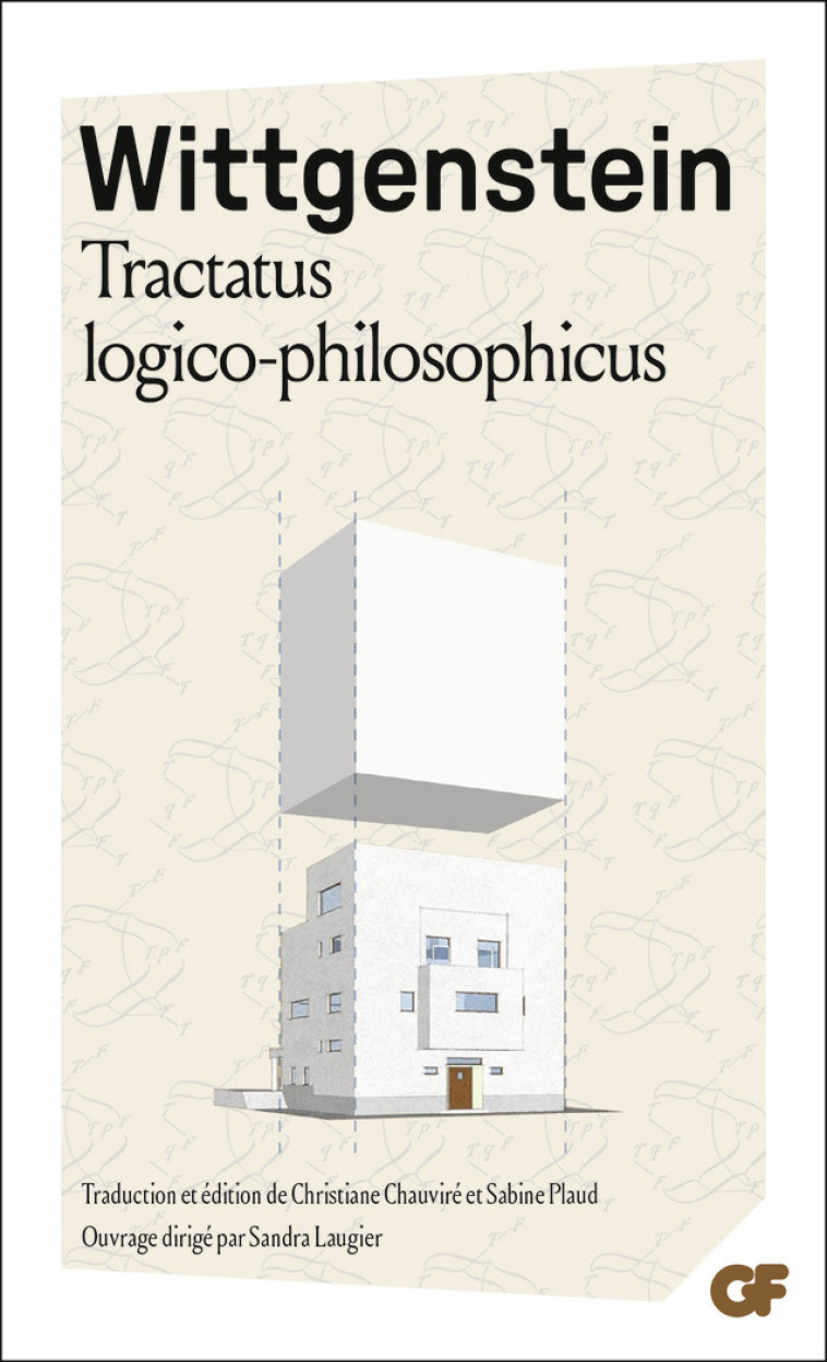 Tractatus logico-philosophicus - Ludwig Wittgenstein, Sabine Plaud, Christiane Chauviré, Sandra Laugier - FLAMMARION