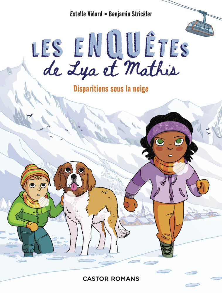 Les enquêtes de Lya et Mathis - Disparitions sous la neige - Benjamin Strickler, Estelle Vidard - PERE CASTOR