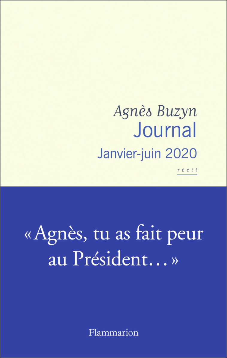 Journal - Agnès Buzyn - FLAMMARION