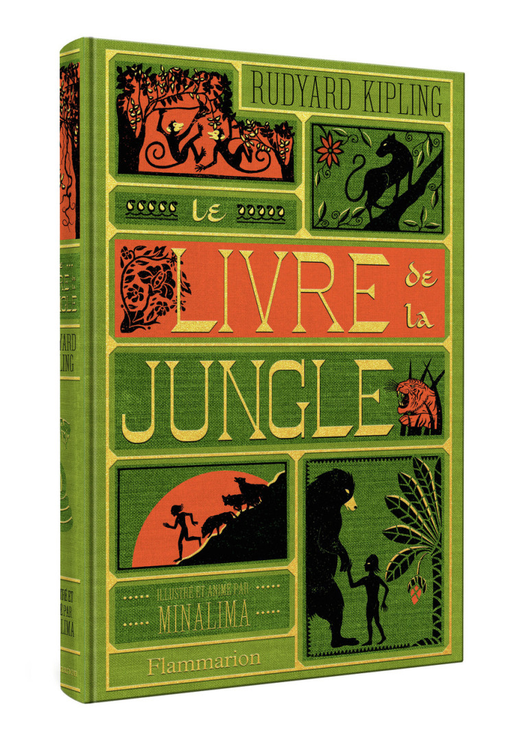 Le livre de la jungle - Rudyard Kipling,  Minalima - FLAM JEUNESSE