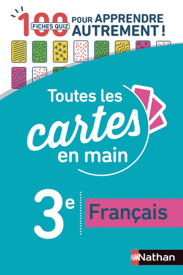 Toutes les cartes en main Français 3e - Isabelle Cambon, Marie-Pierre Saulze - NATHAN