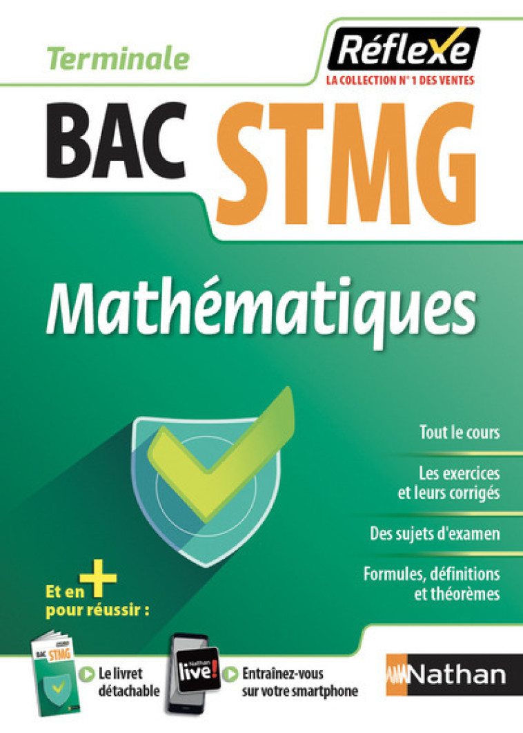 Mathématiques Term STMG (Guide Réflexe N21) 2018 - Collectif Collectif - NATHAN