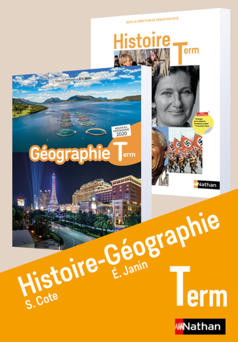 Compil Histoire-Géographie Cote Term - Manuel - 2020 - Patrick Marques, Viviane Bories, Thomas Choquet, Lise Fournier, Heinrich Jannot, Nicolas Le Brazidec, Caroline Lechat, Christophe Léon, Antoinne Mariani, Christian Noël, Sandrine Calvez, Éric Janin, J