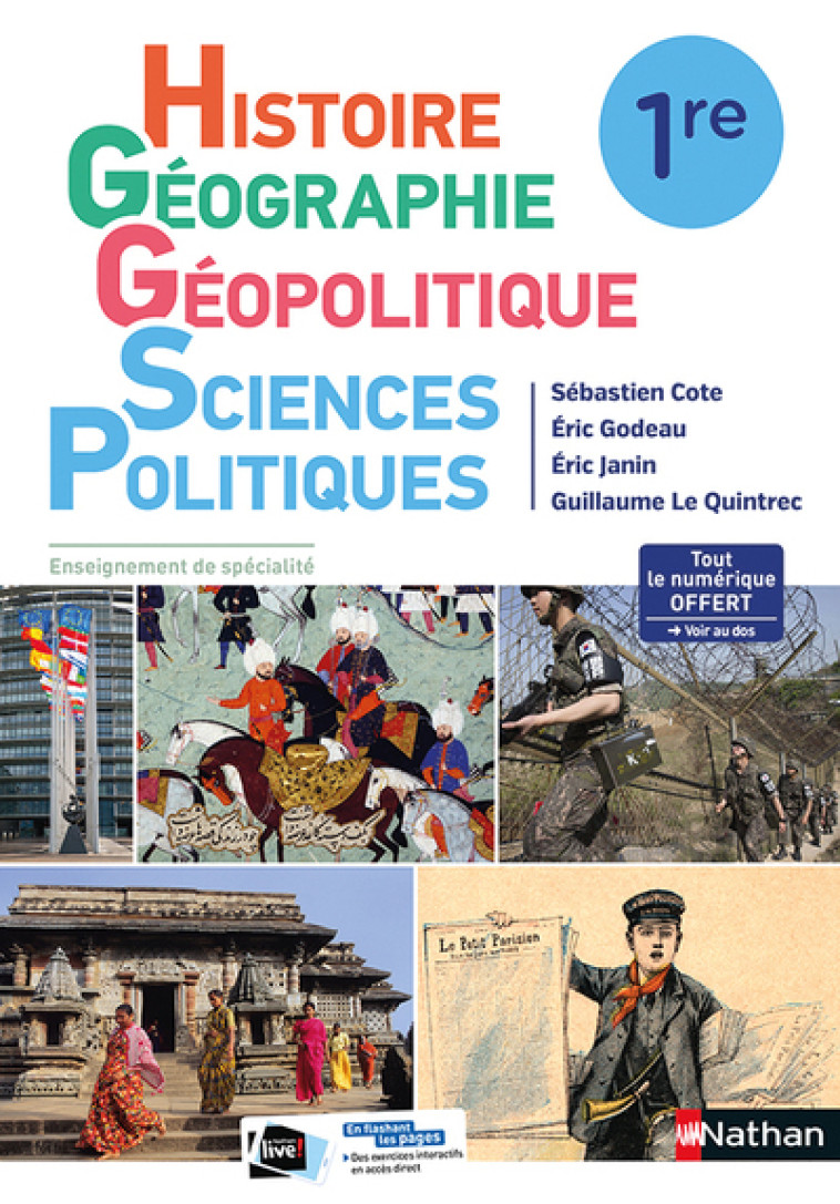 Histoire Géographie - Géopolitique - Sciences Politiques - Manuel 2019 - Sébastien Cote, Éric Godeau, Éric Janin, Guillaume Le Quintrec, Joëlle Alazard, Laetitia Benbassat, Viviane Bories, Mathias Burge, Philippe Cadene, Thomas Choquet, Lise Fournier, Sta