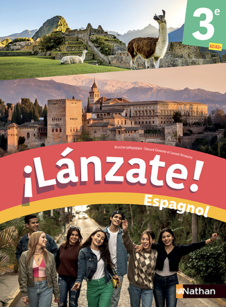 iLanzate! 3e -Manuel- 2022 - Edouard Clémente, Laurent Vernauzou, Marie-Ange Bault, Hélène Courouge, Jorge Barbosa, Ileana Conterno, Isabel Santos, Pauline Rivière, Danièle Urbin-Landreau - NATHAN