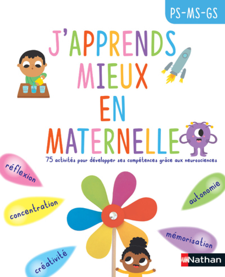 J'apprends mieux en maternelle PS/MS/GS (dès 3ans) - Caroline Roux, Élodie Pobelle, Monsieur Dupont Monsieur Dupont - NATHAN