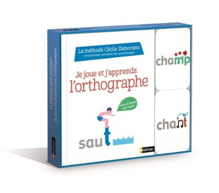 Je joue et j'apprends l'orthographe - Cécile Zamorano, Pepillo Pepillo, Cécile Zamorano,  Pepillo - NATHAN