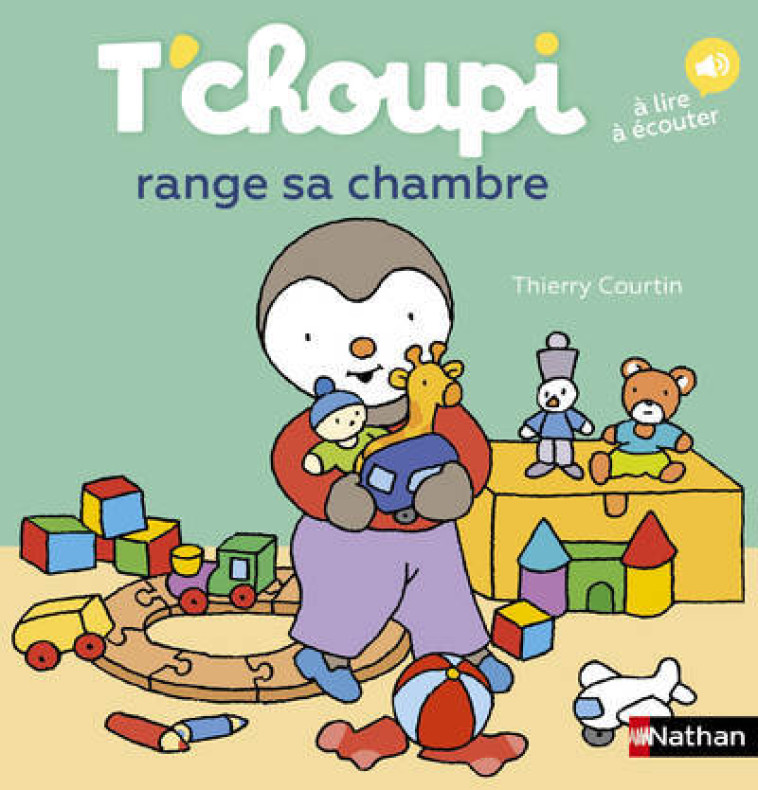 T'choupi range sa chambre - Thierry Courtin, Thierry Courtin - NATHAN