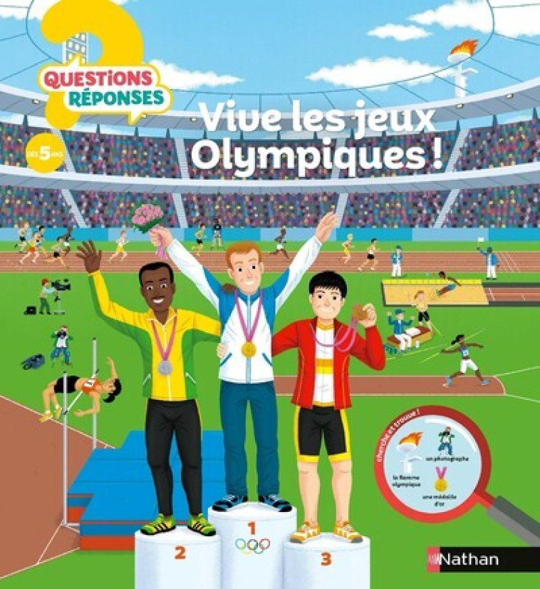 Vive les jeux olympiques ! - Jean-Michel Billioud, Pierre Caillou - NATHAN