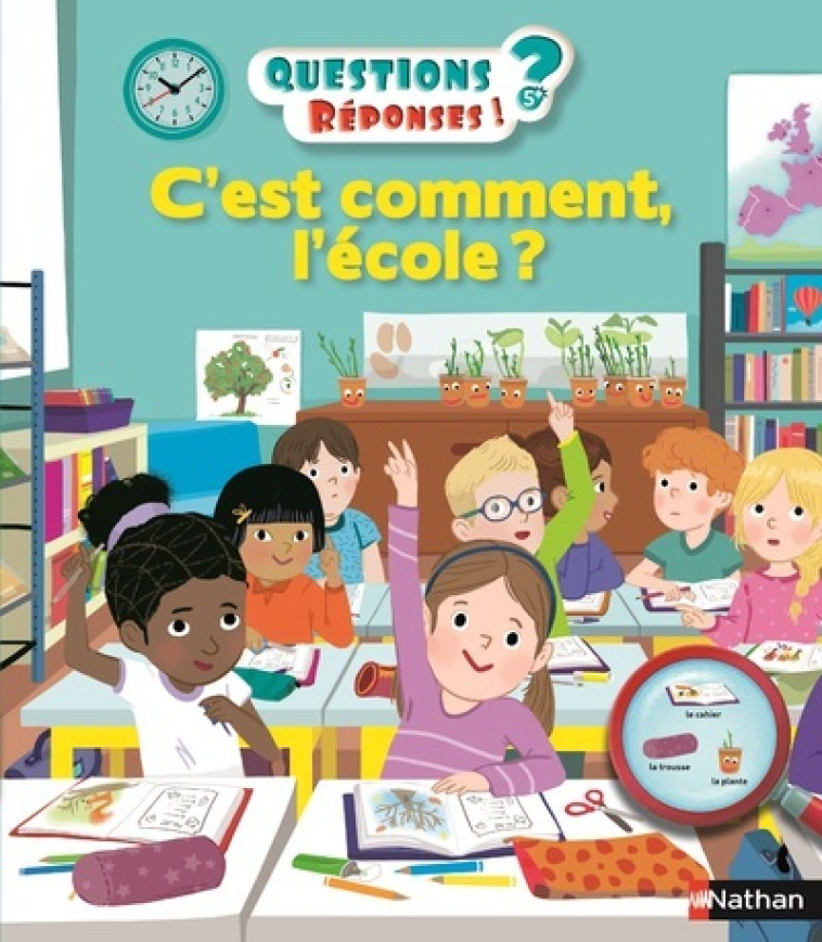 C'est comment l'école ? - Jean-Michel Billioud, Laurent Audouin - NATHAN