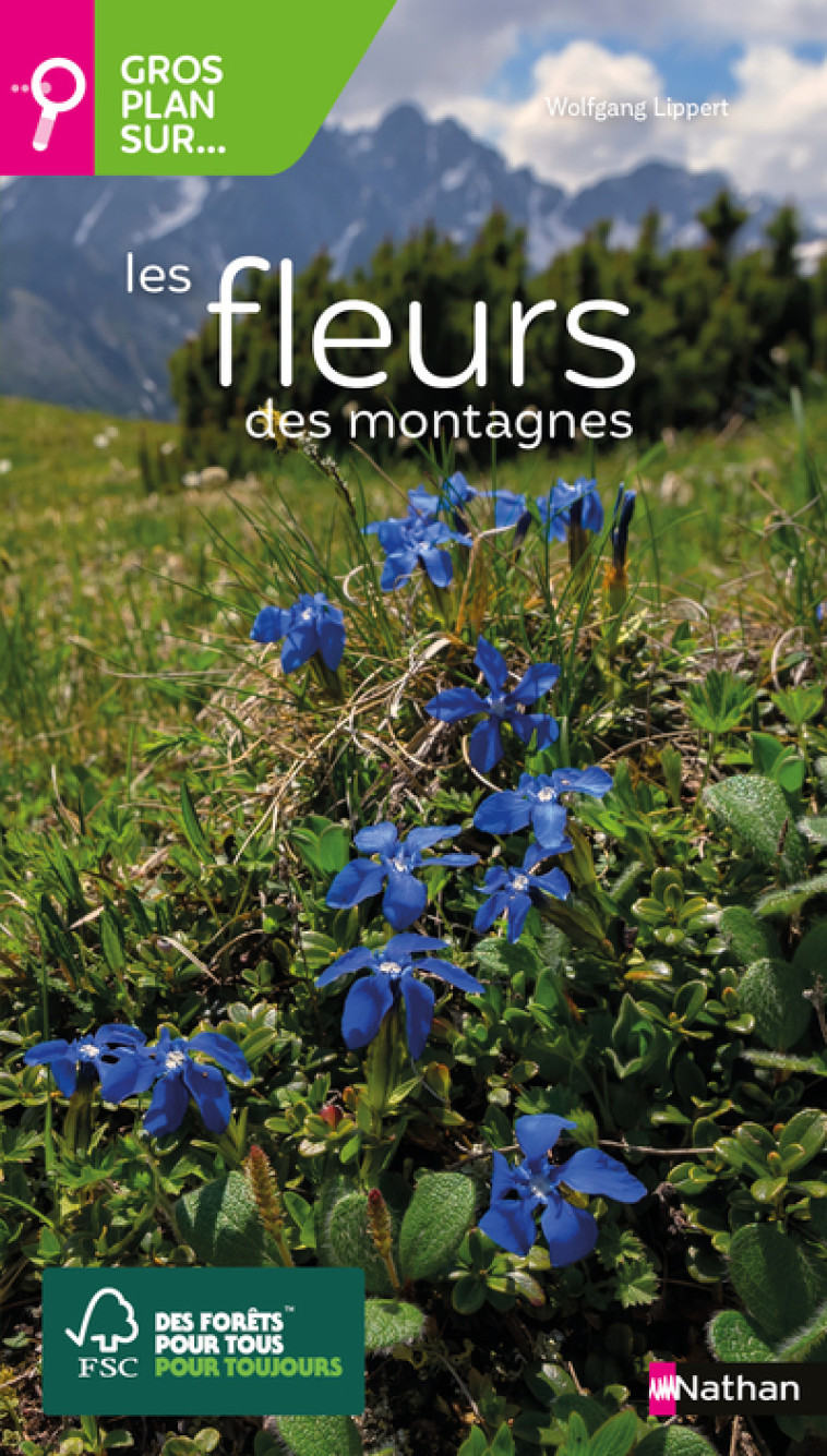 Gros plan sur les fleurs des montagnes - Wolfgang Lippert, Gérard Christian Luquet - NATHAN