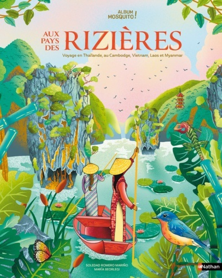 Au pays des rizières - Soledad Romero Mariño, Clémentine Latron, Maria Beorlegi - NATHAN