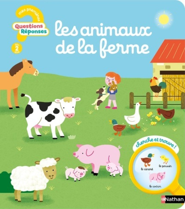 Les animaux de la ferme - Camille Moreau, Mélisande Luthringer - NATHAN