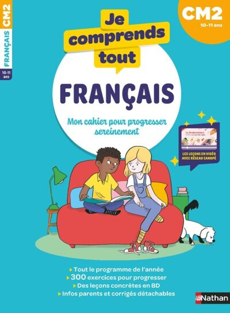 Je comprends tout - Français CM2 - Isabelle Petit-Jean, Daniel Bensimhon, Léa Miozzo, Lamine Lamine,  Lamine - NATHAN