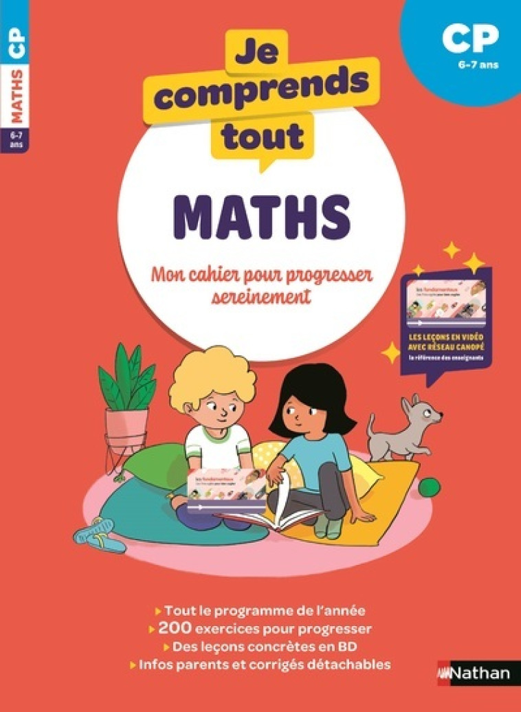 Je comprends tout - Mathématiques CP - Isabelle Petit-Jean, Gwenaëlle ESPAGNOL, Stéphanie Grison, Mathieu Demore, Patrick Chenot - NATHAN