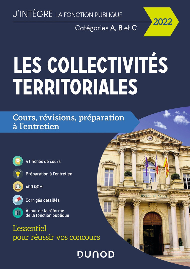 Les collectivités territoriales - 2022 - Odile Meyer - DUNOD