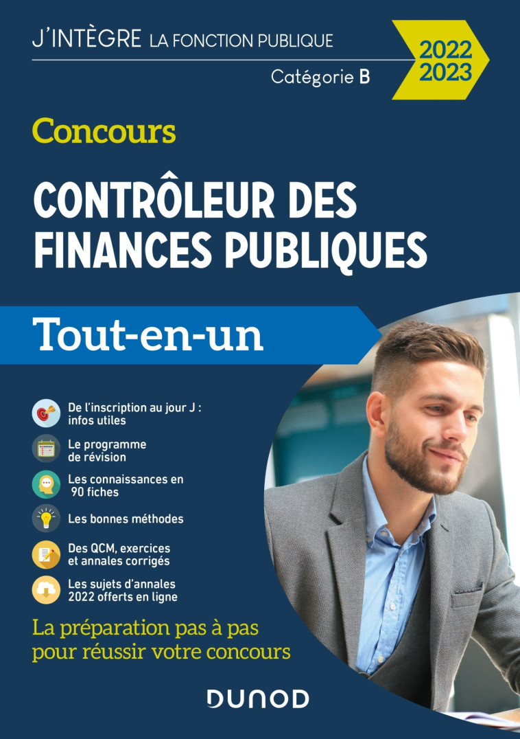 Concours Contrôleur des finances publiques - 2022-2023 - Pierre Beck, Marie-Virginie Speller, Frantz Badufle, Anne-Marie Vallejo-Bouvier, Jean-François Bocquillon, Martine Mariage - DUNOD