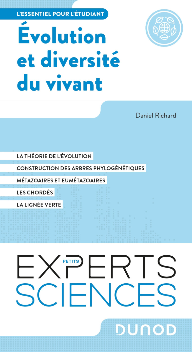 Evolution et diversité du vivant - Daniel Richard - DUNOD