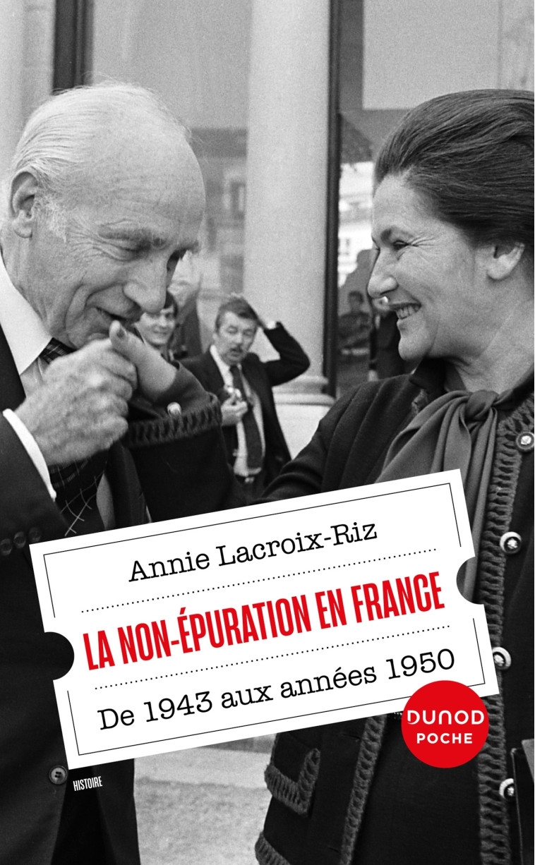 La non-épuration en France - Annie Lacroix-Riz - DUNOD