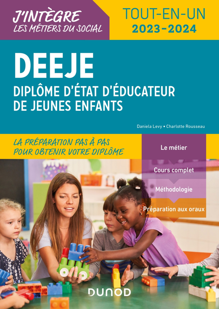 DEEJE 2023/2024 - Tout en un - Charlotte Rousseau, Daniela Levy - DUNOD