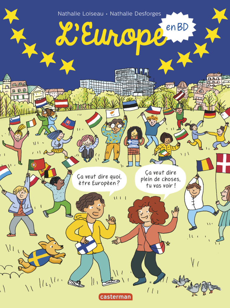 Le monde actuel en BD - L'Europe en BD - Nathalie Loiseau, Nathalie Desforges - CASTERMAN