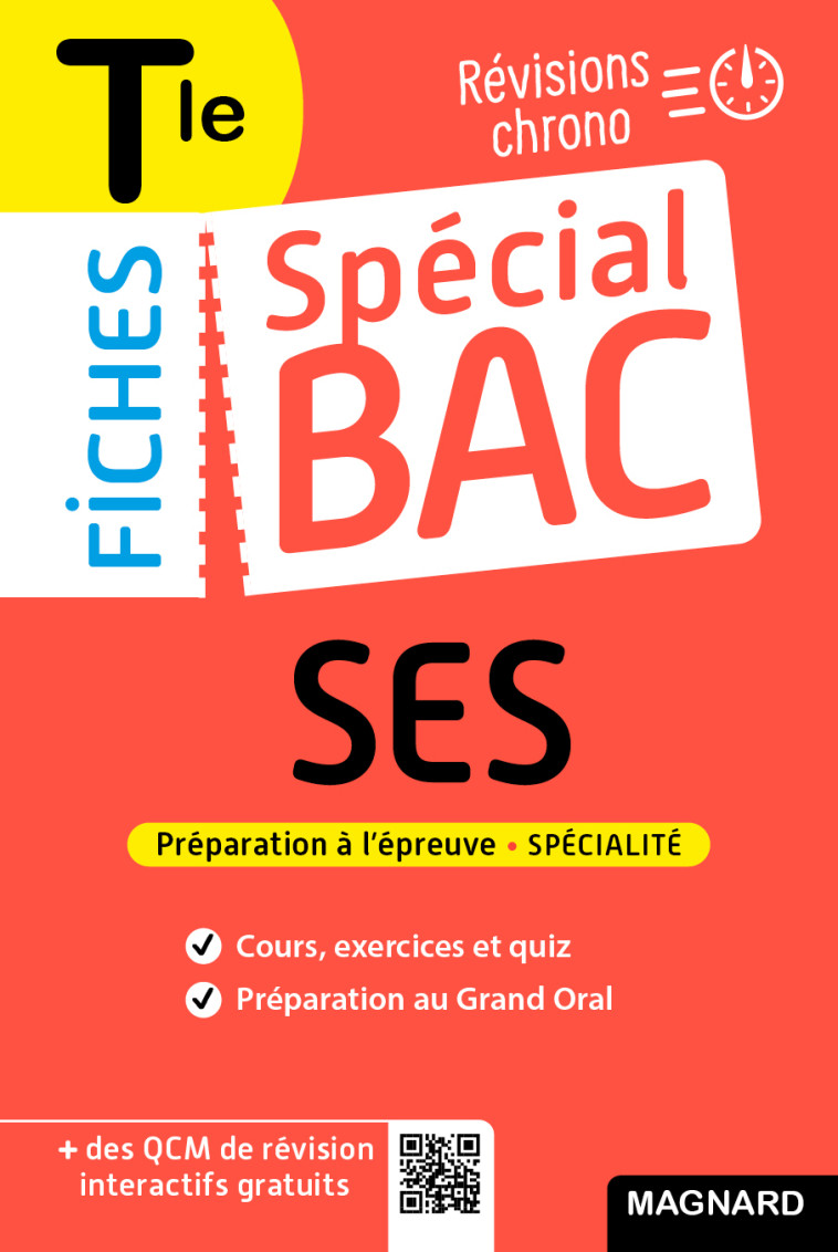 Spécial Bac Fiches SES Tle Bac 2025 - Sophie Mattern, Céline Charles - MAGNARD